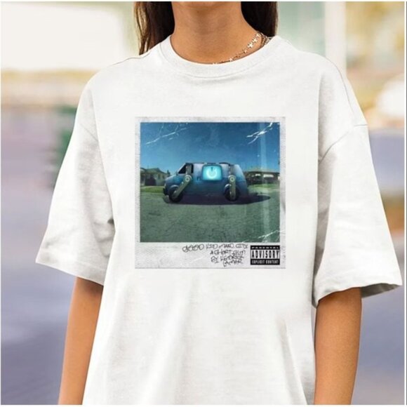Kendrick Lamar Reboot Van Album Shirt Rap Music Graphic Tee Hip Hop Vintage Fan - Picture 1 of 5